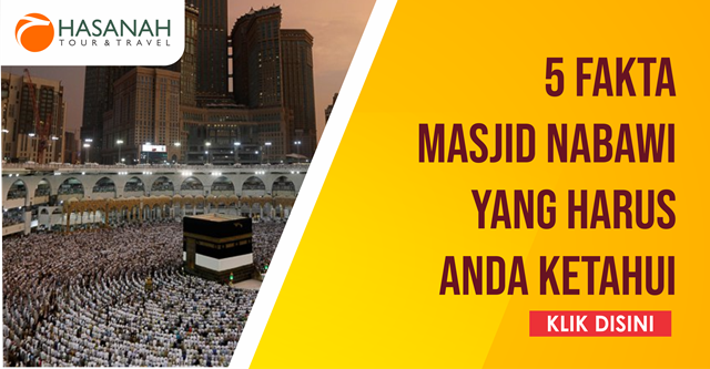5 Fakta Masjid Nabawi Yang Harus Anda Ketahui