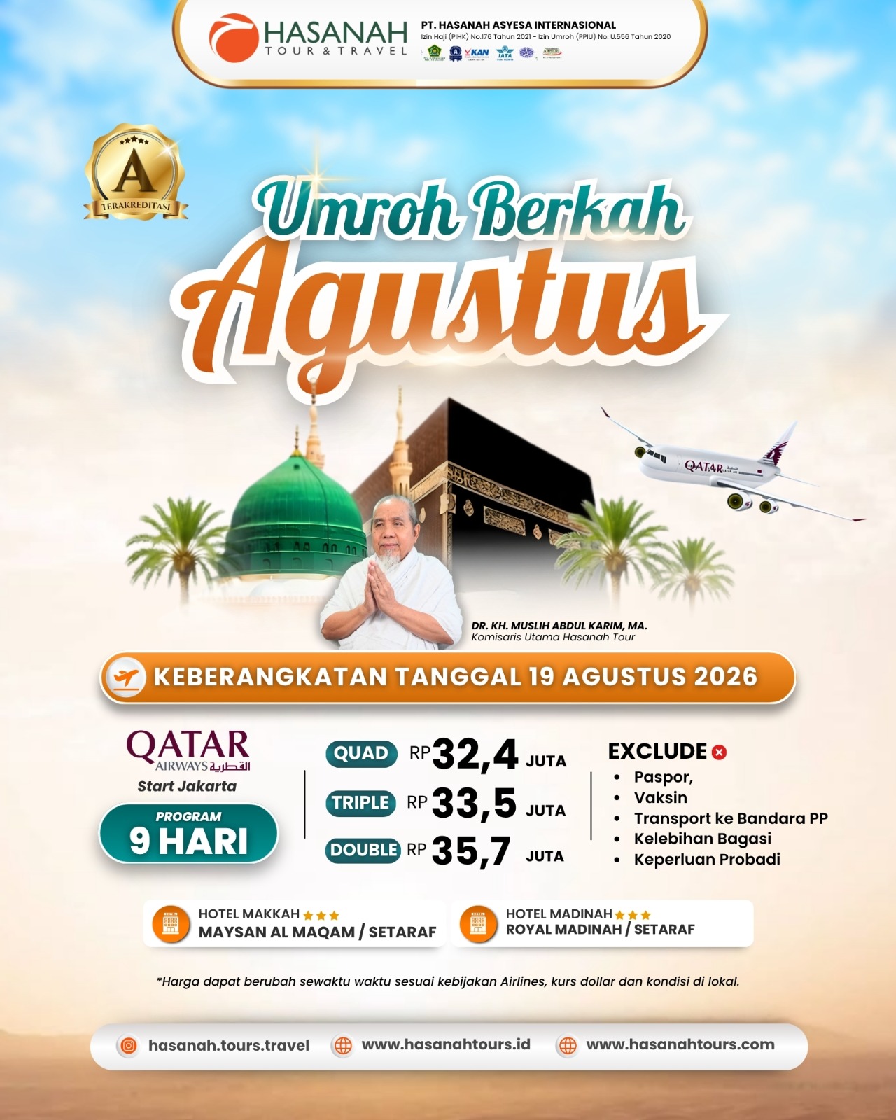 Umroh Berkah Agustus