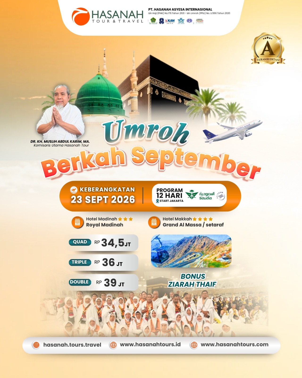Umroh Berkah September 2026