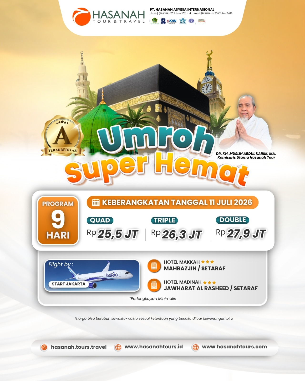 Umroh Super Hemat 11 Juli 2026 
